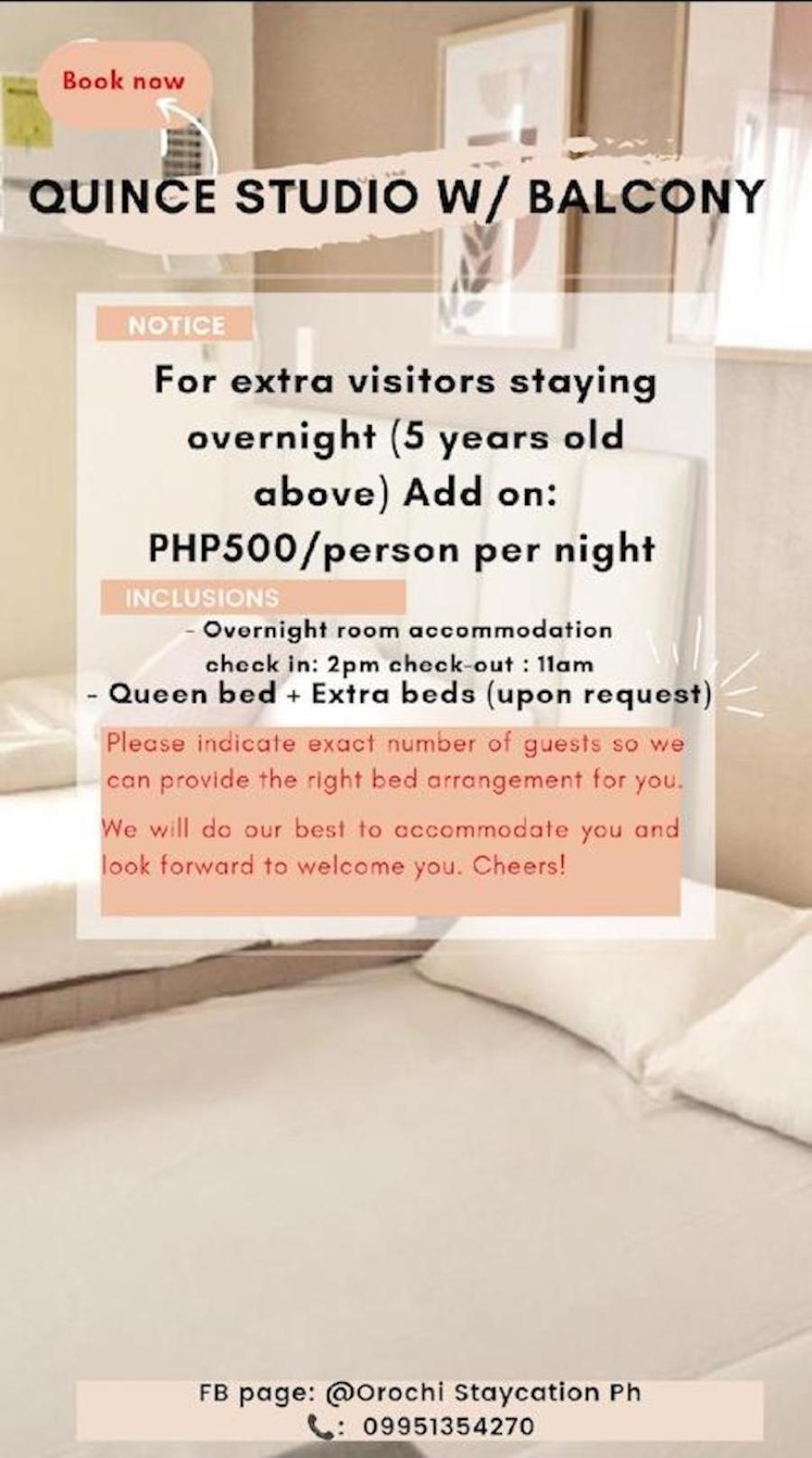 Quince Studio W/ Balcony Orochi Staycation Ph At Loop Tower Cdo Cagayan de Oro Zewnętrze zdjęcie